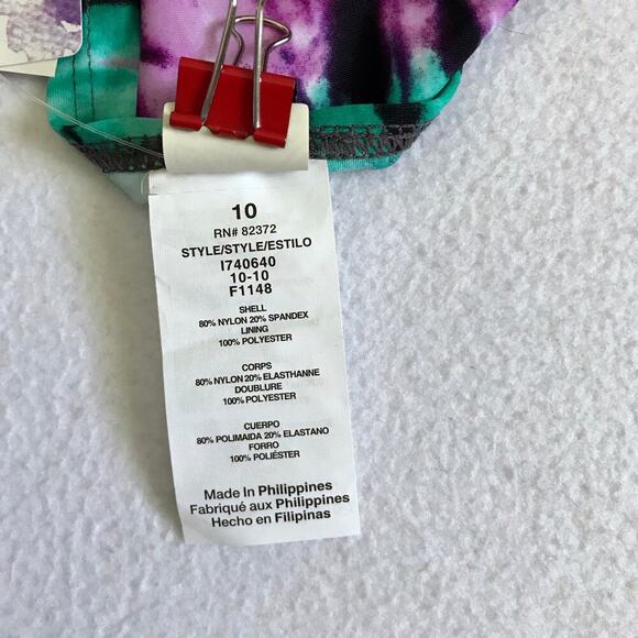 Island Escape NWT Shaper Pant Bikini Bottom Women 10 - Picture 7 of 8